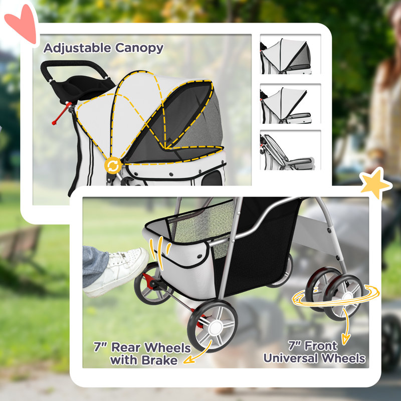 Foldable Pet Stroller