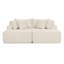Fauteuil paresseux à deux places, canapé compressé sans assemblage, fabriqué en tissu de velours, fauteuil moderne moelleux, utilisé pour les salons et les chambres à coucher-1260212367