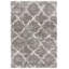 Tapis gris / ivoire Liseron-908132397