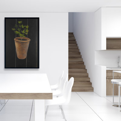 "Plante de persil" sur toile