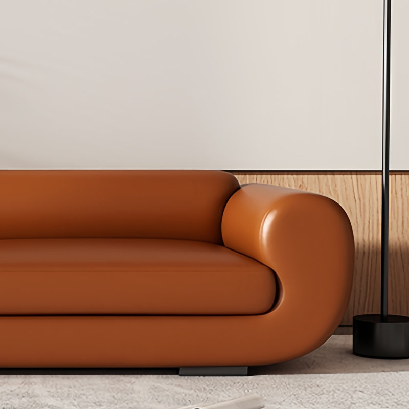 Banc de bout Chic Minimalist, Orange