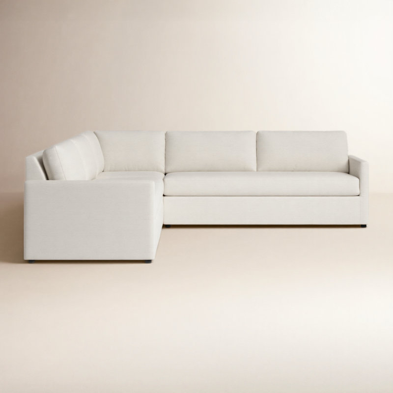 Damari 3-Piece Upholstered Corner Sectional, Bella Jasper Performance Velvet