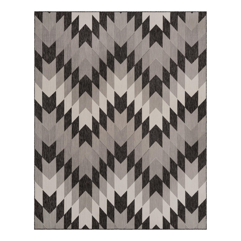 Blox Hower Indoor/Outdoor Area Rug, Rectangle 7'10" x 10'