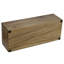 Rectangular Indoor Acacia Wood Planter Pot with Plastic Liner