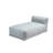 Light Gray Patio Chaise Lounger-1766810020