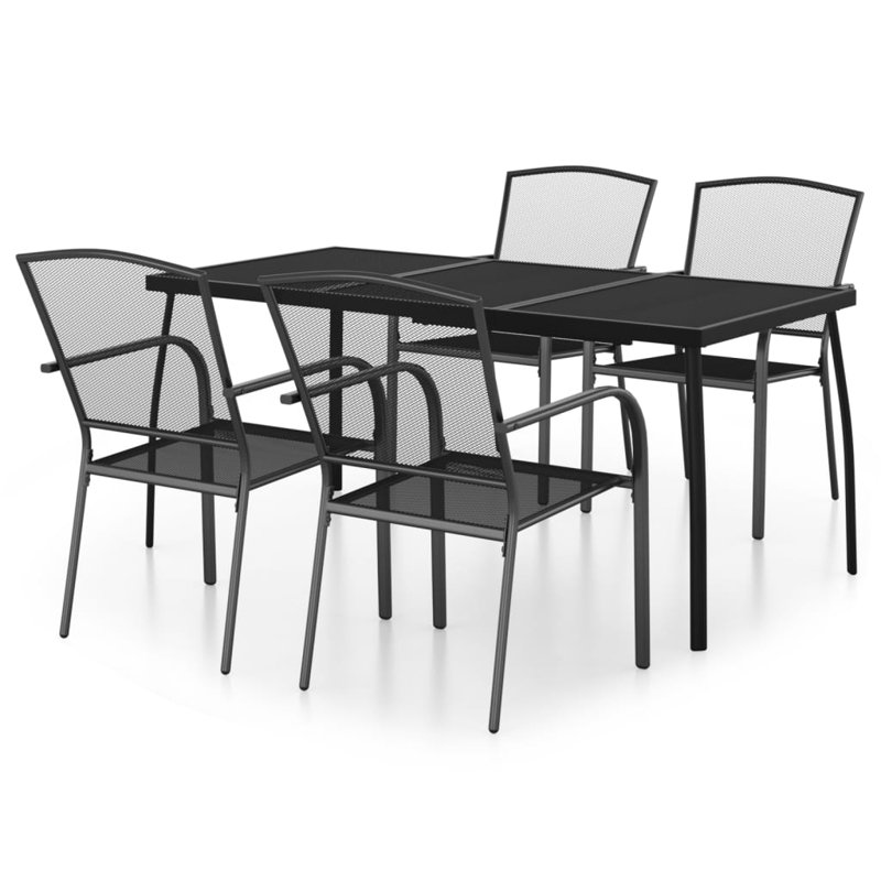 Mobilier de table d'extérieur vidaXL