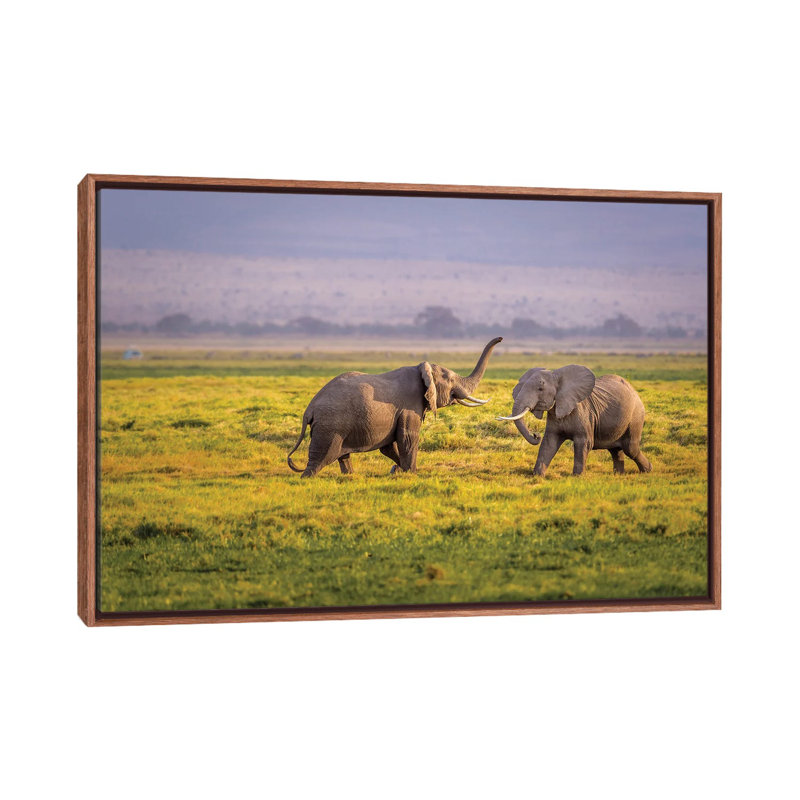 I'll Teach You 1 Piece Floater Frame Wall Art on Canvas, 101.6 cm H x 66.04 cm W, Black Floater Framed