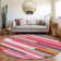 Premium Machine Washable Prisco Blush Rug