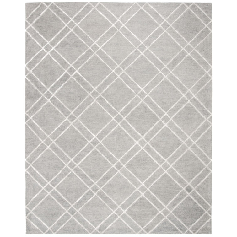 Milroy Hand Tufted Wool Geometric Rug