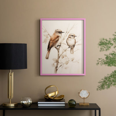 «Vintage Animal Print», reproduction encadrée LII