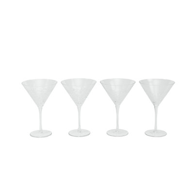 Ensemble de 4 verres à martini Nuuk