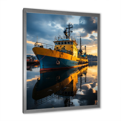 Port Port of Contrasts II sur toile