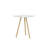 InterGo Modern Nesting Square End Table - Stylish Wooden Living Room Furniture, Minimalist Side Table, Lyell Small Coffee Table