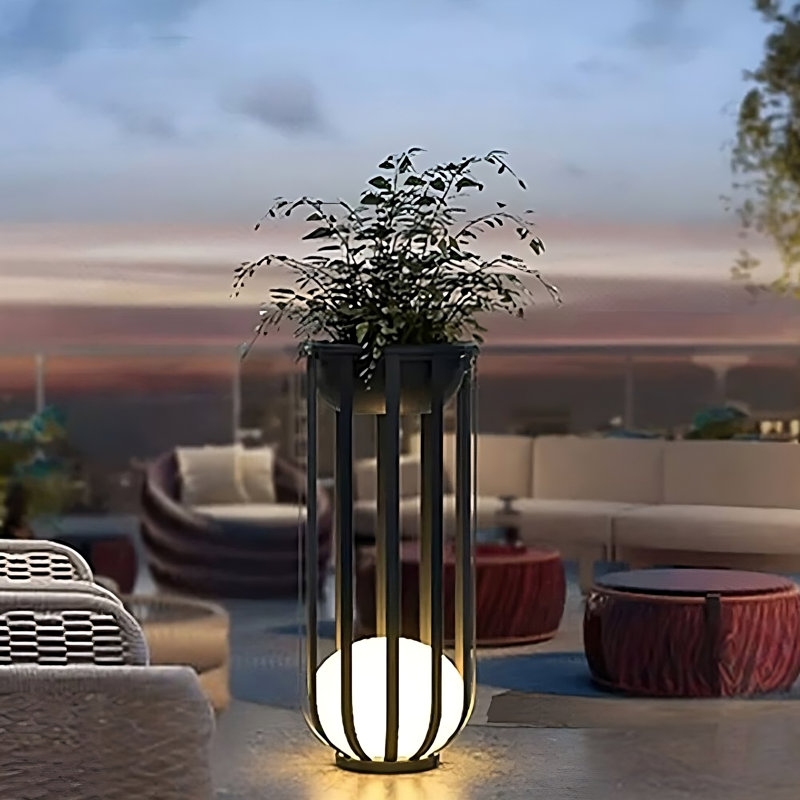 Xzayvian Plant Stand with LED Lights