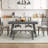 Dining Set with Bench Dining Table with Bench Farmhouse Table and Bench Set Dining Table Set
