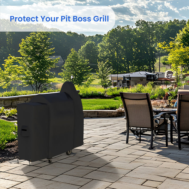 Blue Elephant 61cm W x 129.5cm D Grill Cover