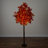 6Ft. Pre-Lit Autumn Artificial Fall Tree With 300 Warm White LED Lights