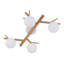 Briana Glass Flush Mount