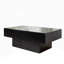 Table basse avec plateau coulissant