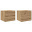 50cm W Solid Wood Bedside Table