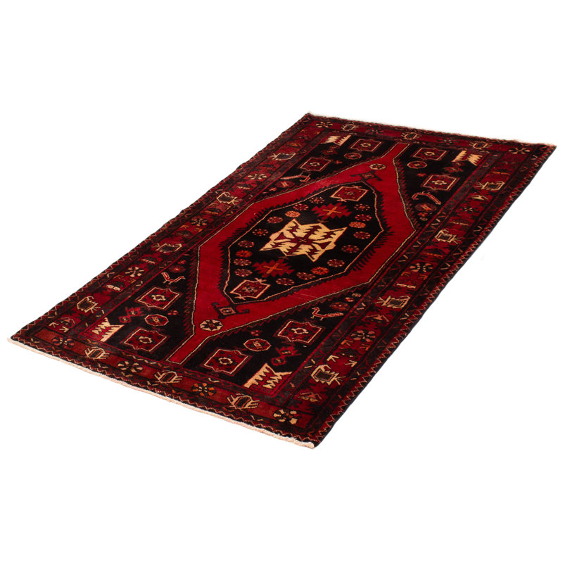 Tapis noir Andelz 4 pi 11 po x 7 pi 3 po