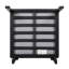 Ensemble de canapé modulaire d'extérieur 4 pièces pour 4 personnes avec ensemble de conversation pour terrasse et coussins et table basse-1647097063
