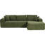 Canapé modulaire avec méridienne en L 108 po Cottle-2144550648-2144550649