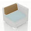29" Single Seat Back Cushion - Cast Lagoon-424045678