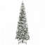Arbre de Noël artificiel pin enneigé 7,5 pi