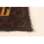 Tapis bleu marine foncé Rare War 3 pi 11 po x 6 pi 7 po
