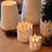 City Light Cityscape Candle Holders - Set of 3