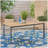 WESTCOTT DINING TABLE WITH WOOD TOP