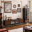 Black Solid Wood+Glass Display Cases