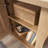 Night Stand, Brown Finish