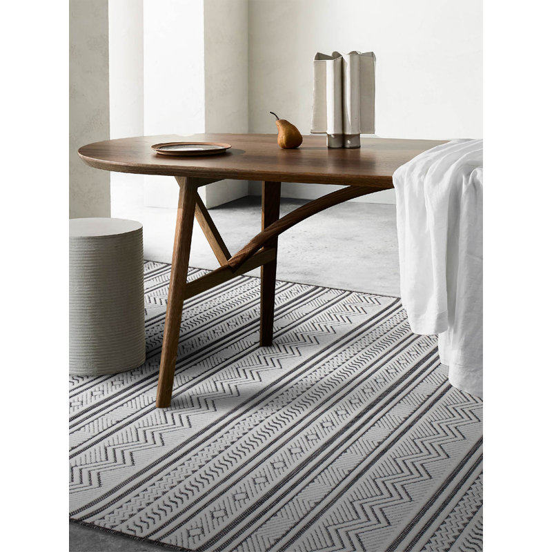 Rashadd Geometric Indoor / Outdoor Area Rug, Rectangle 196 x 290cm