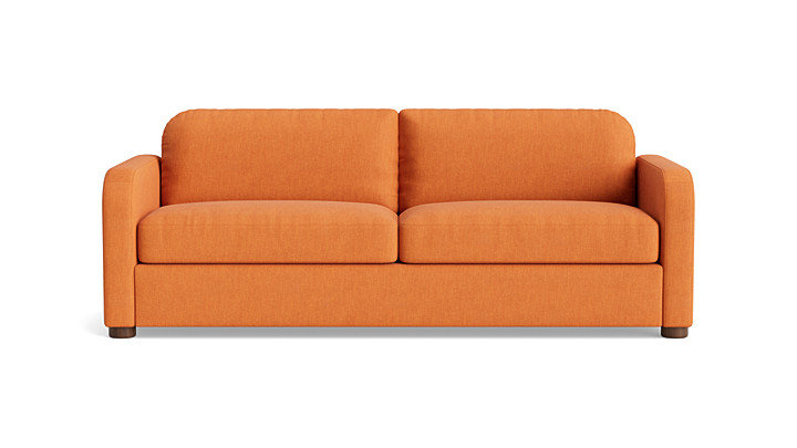 Archie Sofa (85"), Performance Weave - Carrot