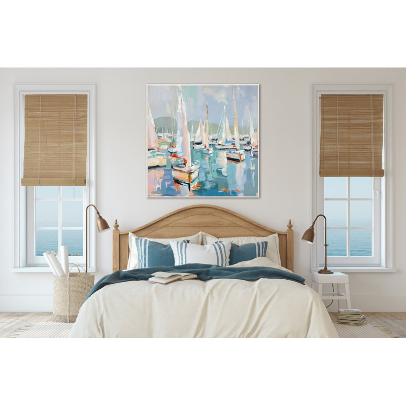 «Sails of Tranquility», art mural sur toile