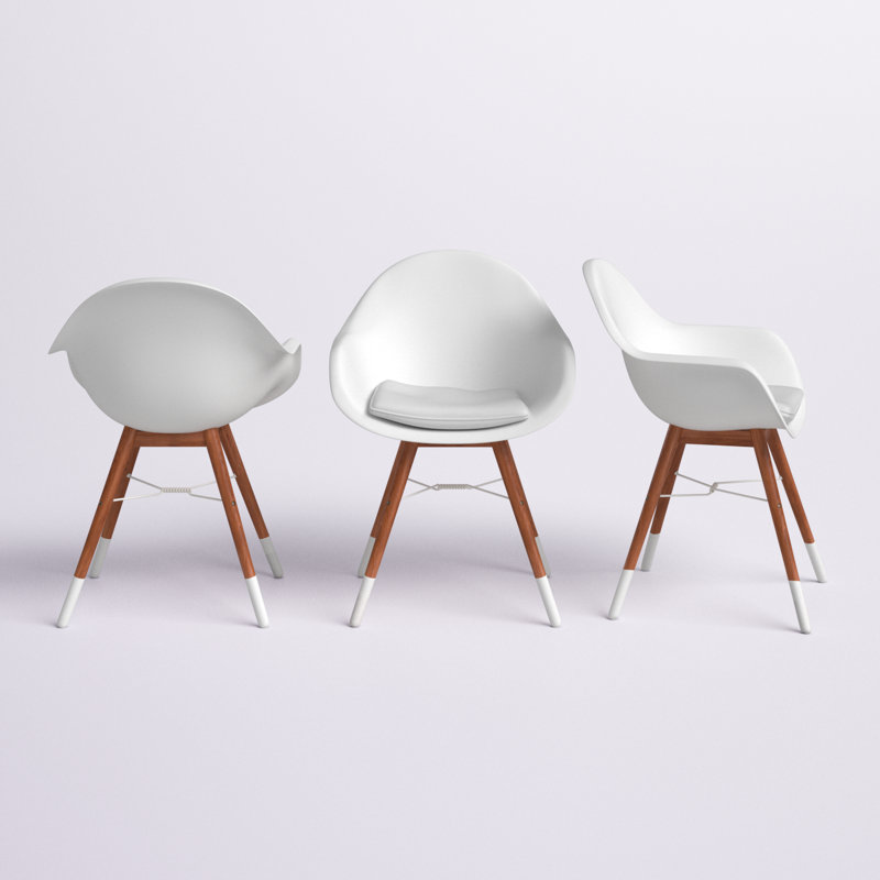 Chaises de patio avec coussins Alyisa