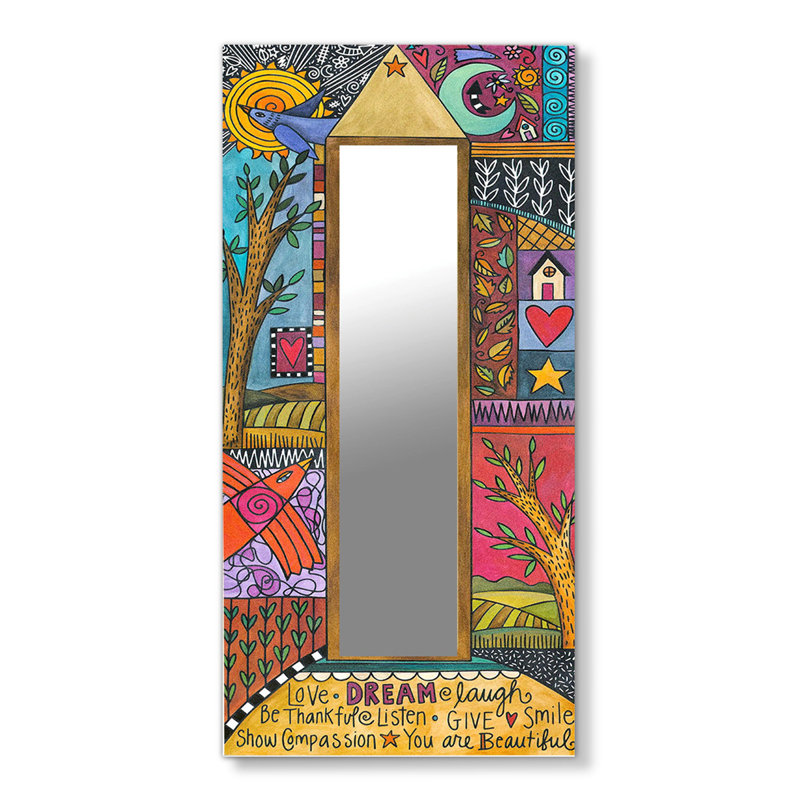 Miroir mural rectangulaire, H 47,24 po x l 23,62 po