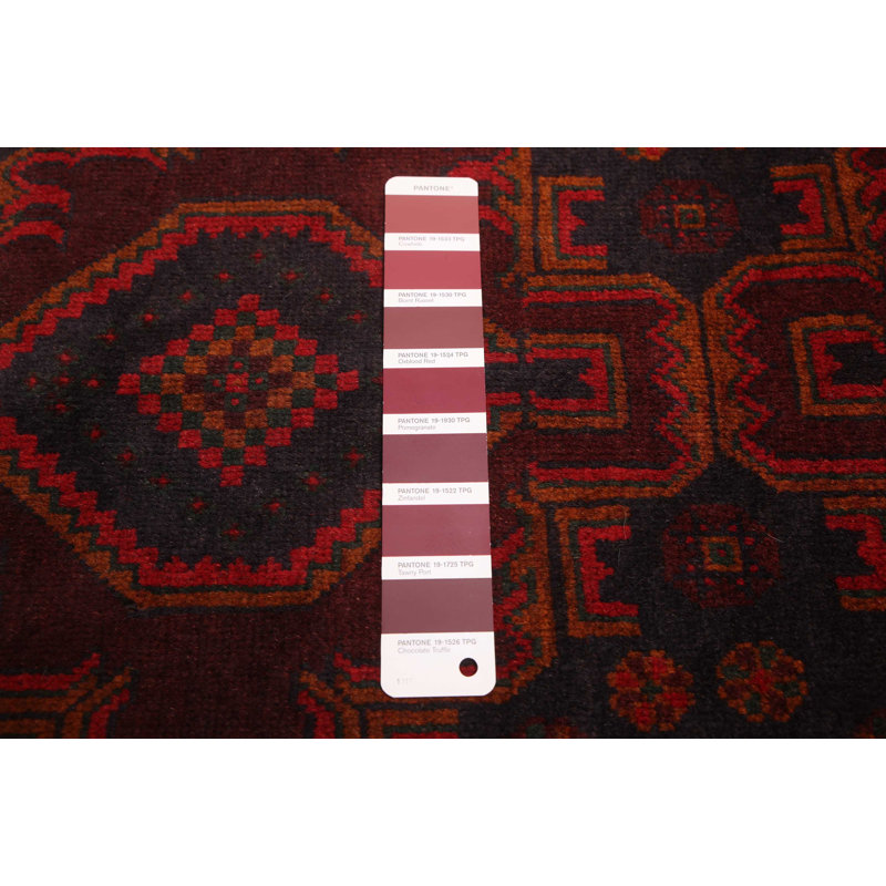 Teimani Red Rug 3'11" x 6'4"
