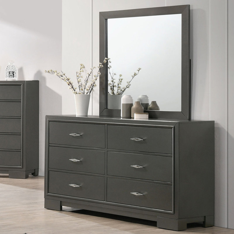 Commode, noyer foncé