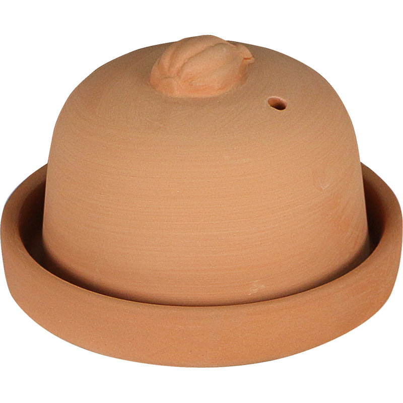 Eurita Clay Garlic Roaster, Terra-Cotta