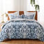 Ensemble de courtepointe très grand Laigo Indigo-134644631