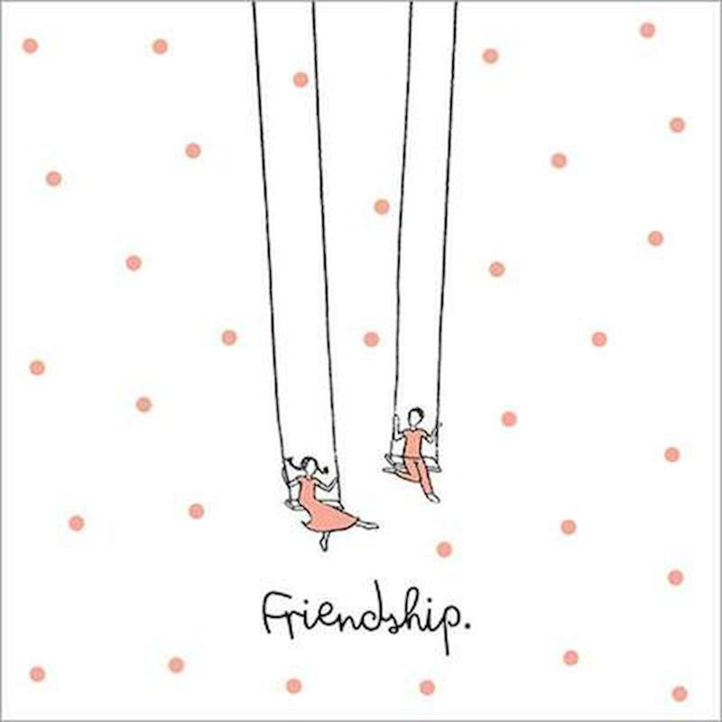 Serviettes jetables en papier Friendship Swing