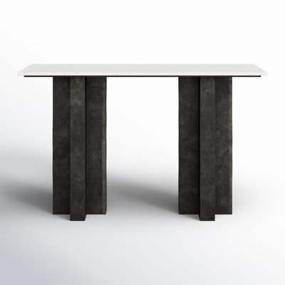51'' Marble Top Console Table