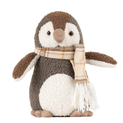 Boucle Penguin Fabric Doorstop