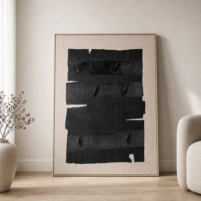 Echoes Of Shadows I, Hand Painted Canvas