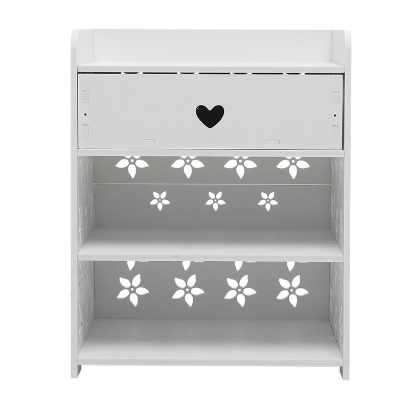 Harvill 40.3cm W Manufactured Wood Bedside Table