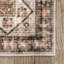  Tapis beige / brun à motif géométrique lavable à la machine Jessamine-1576447035