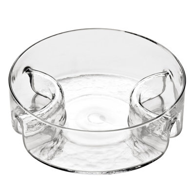 Symple Stuff Exum Glass Divided Serving Dish